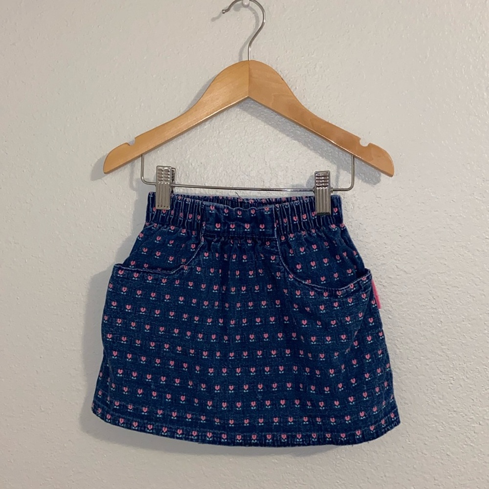 Vintage flower Oshkosh skirt